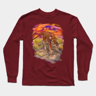 Tazzy Tiger Long Sleeve T-Shirt